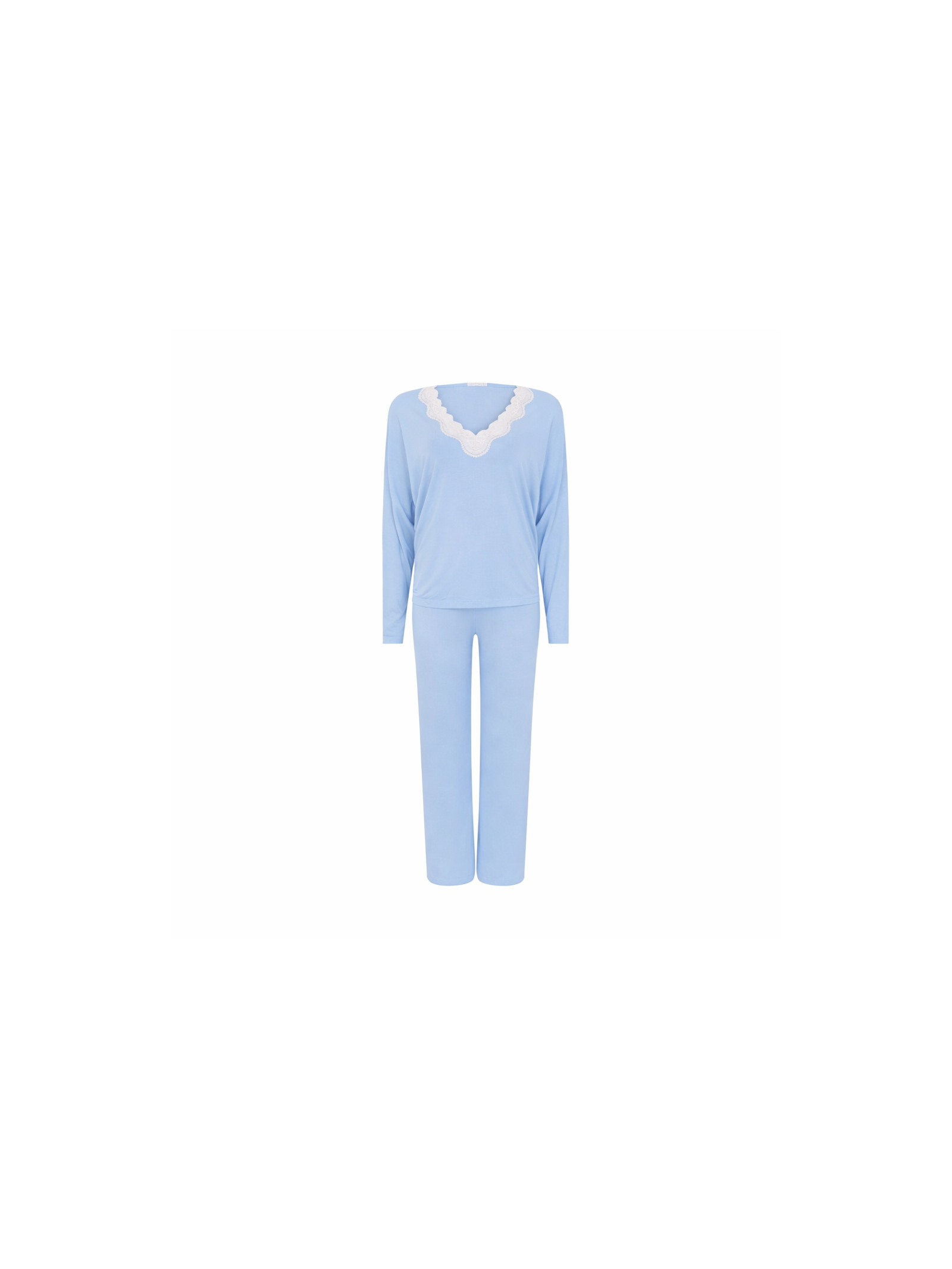 Pijama Longo Sweet Baby Blue Azul Suntime