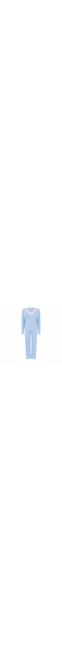 Pijama Longo Sweet Baby Blue - Azul