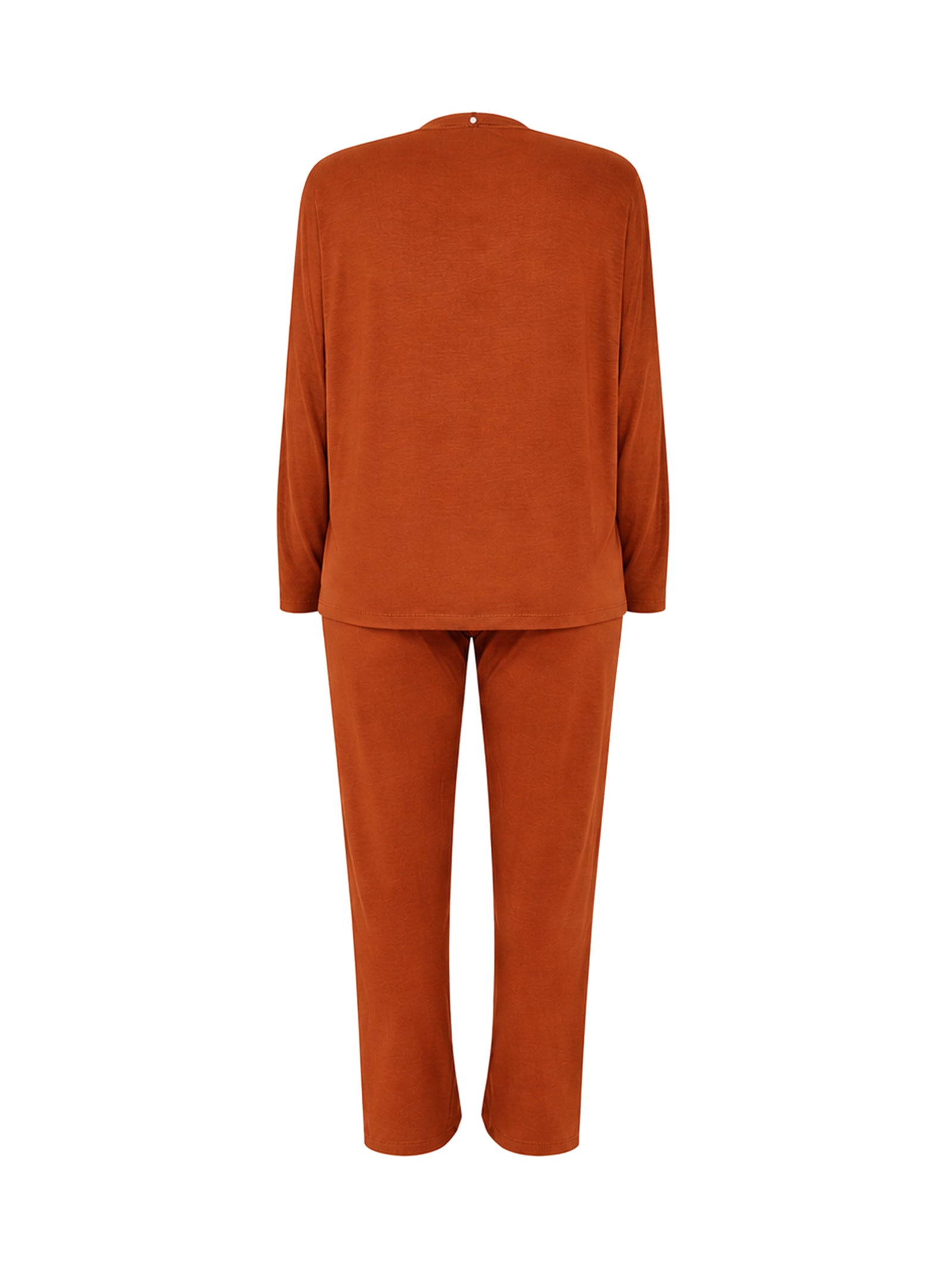 Pijama Longo Sweet Cinnamon Marrom Suntime