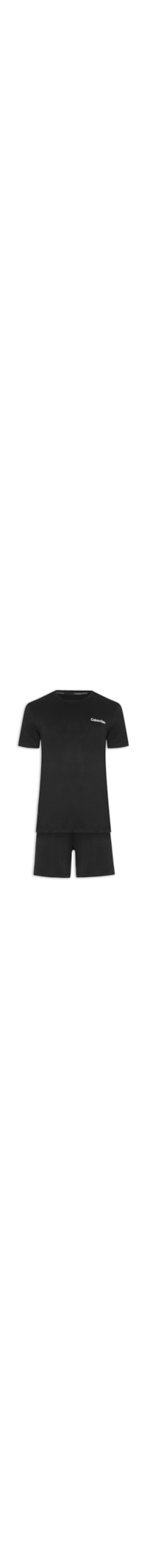Pijama Masculino Bermuda Viscolight - Preto