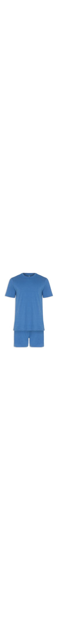 Pijama Masculino + Case - Azul