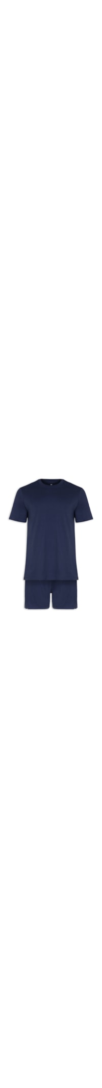 Pijama Masculino + Case - Azul