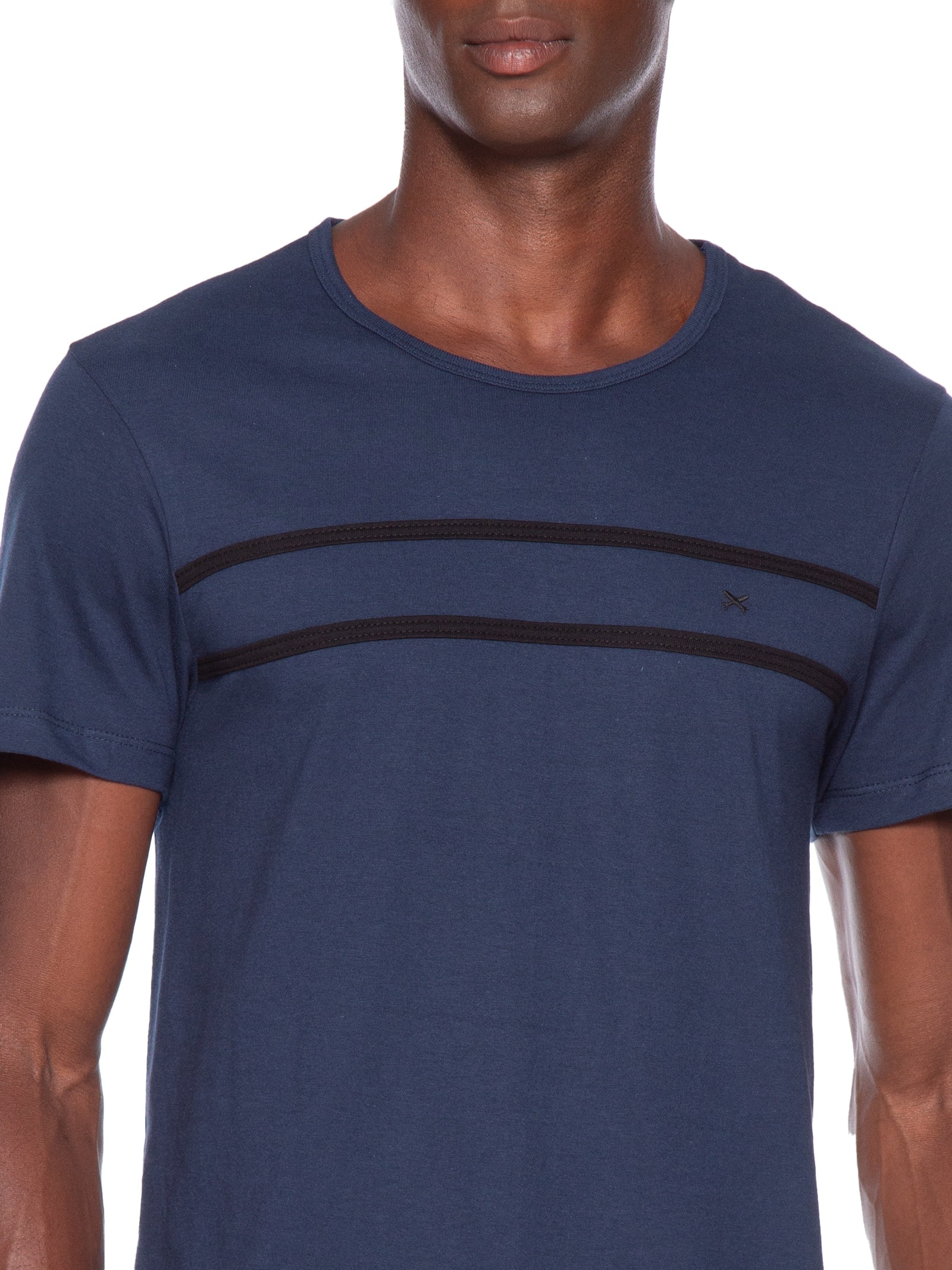 Pijama Masculino Com Detalhe Contrastante Preto Hering Intimates