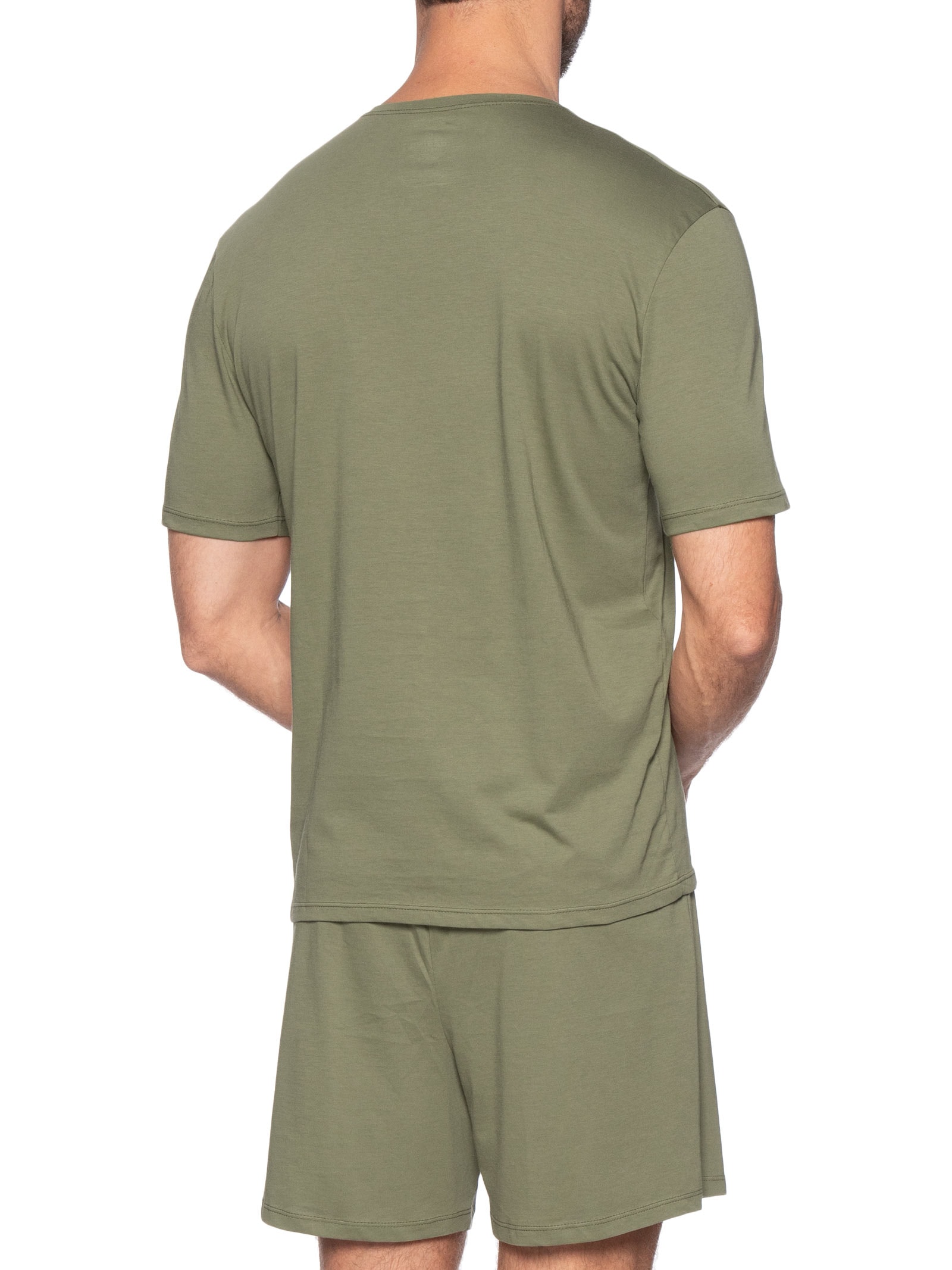 Pijama Masculino Curto Verde Hering Intimates