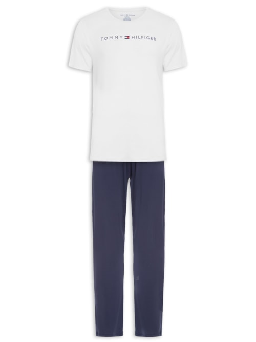 Pijama Masculino Essential Sleepwear - Branco