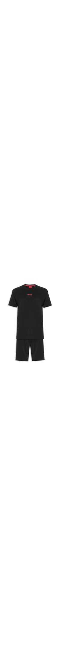 Pijama Masculino Linked Short Set - Preto