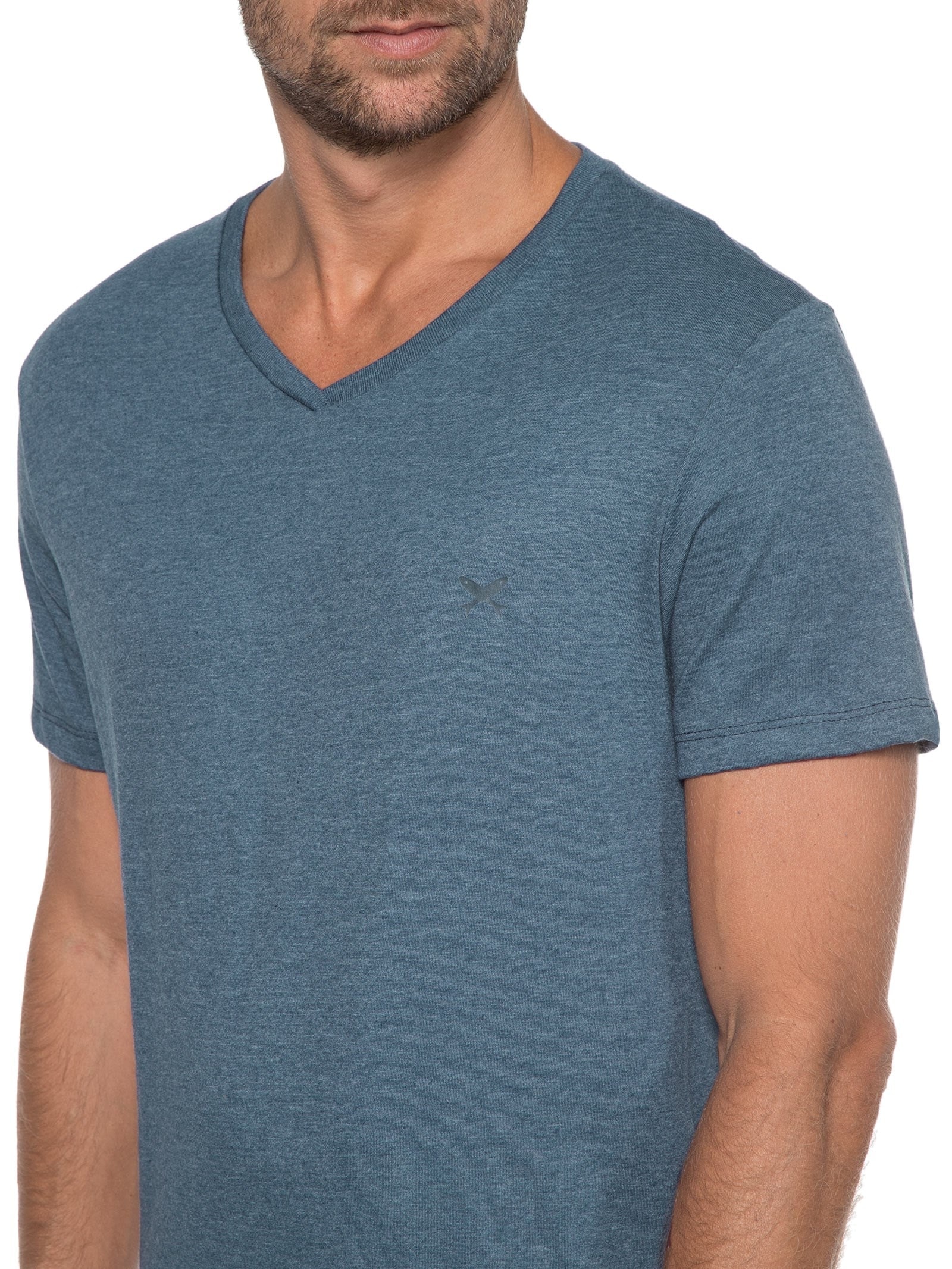 Pijama Masculino Manga Curta Azul Hering Intimates