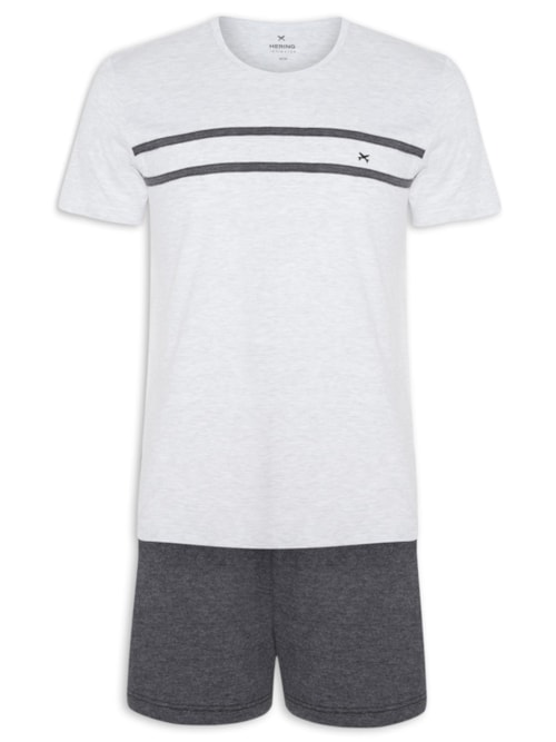 Pijama Masculino Mm – Cinza