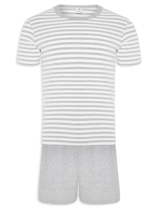 Pijama Masculino Mm – Cinza