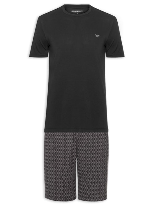 Pijama Masculino Nightwear – Preto