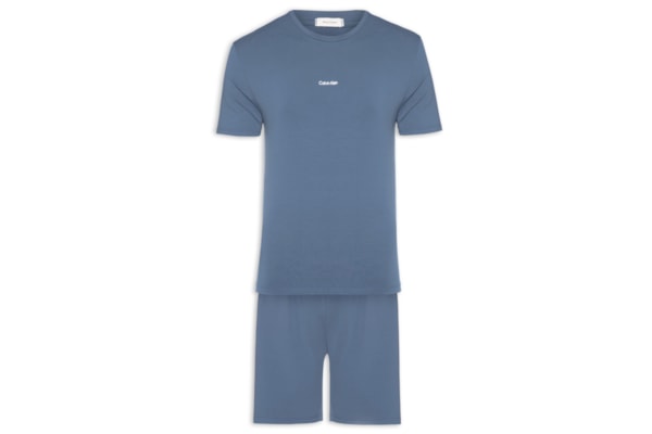 Pijama Masculino Pima Cotton - Azul