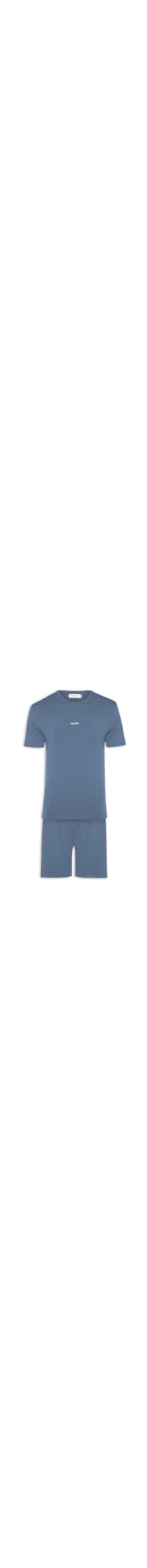 Pijama Masculino Pima Cotton - Azul