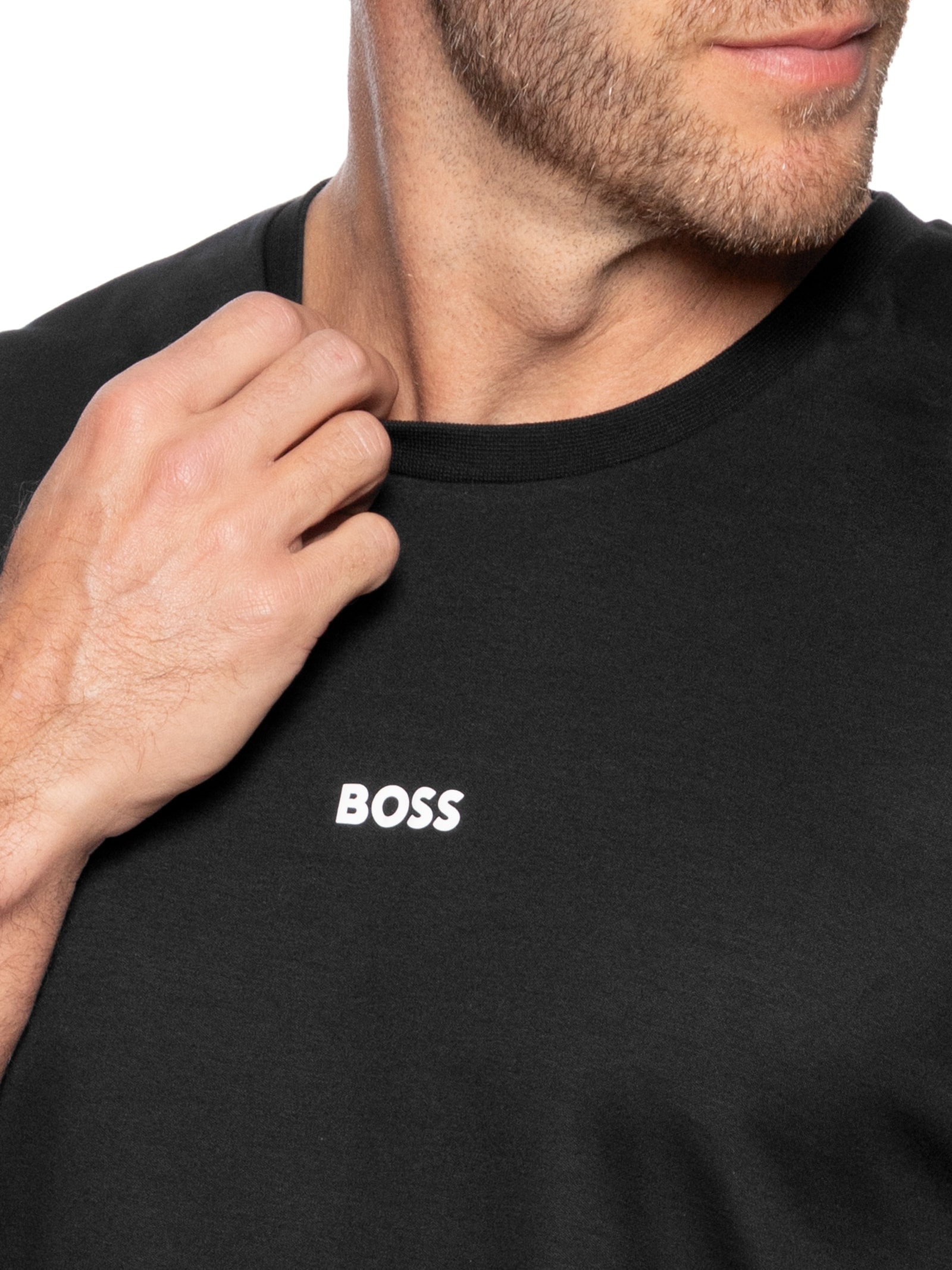 Pijama Masculino Relax Short Set Preto Boss