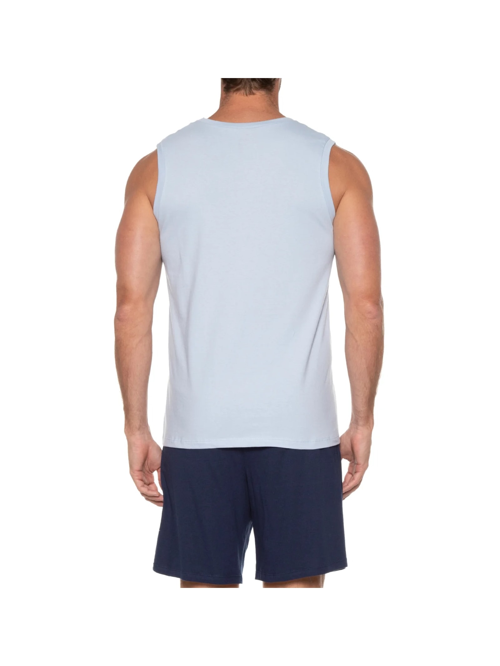 Pijama Masculino Sem Manga Azul Hering Intimates