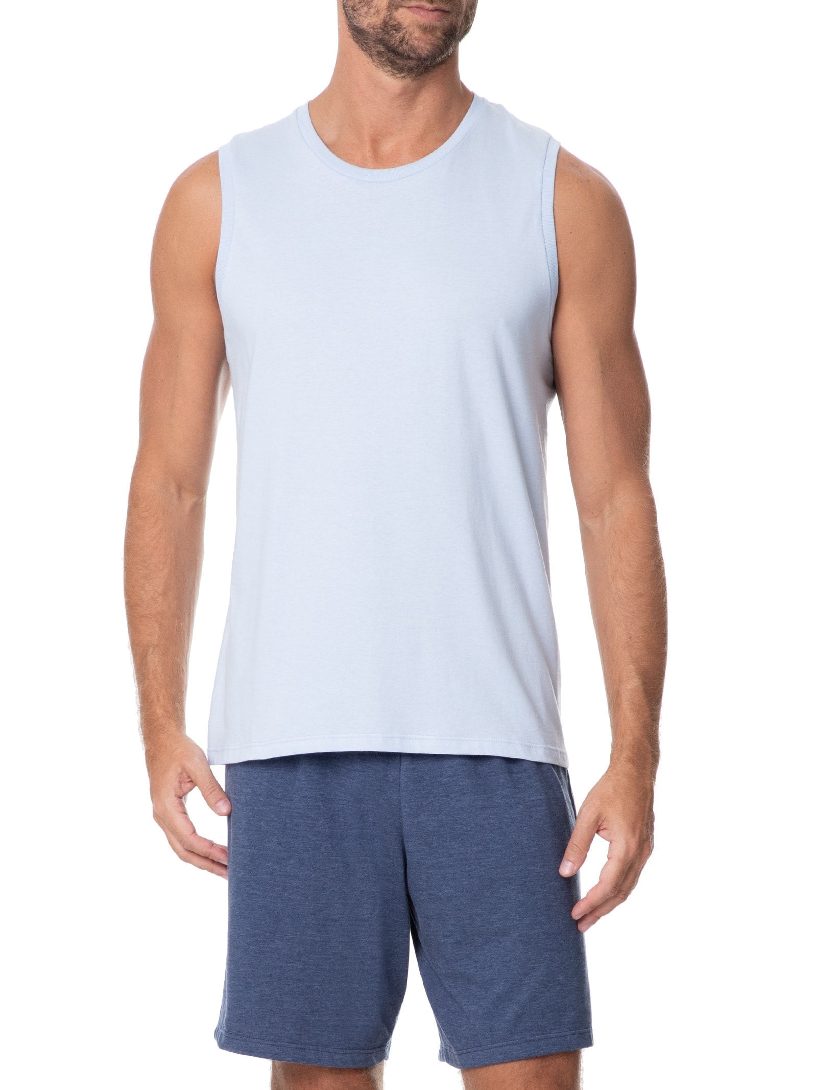 Pijama Masculino Sem Mangas Azul Hering Intimates