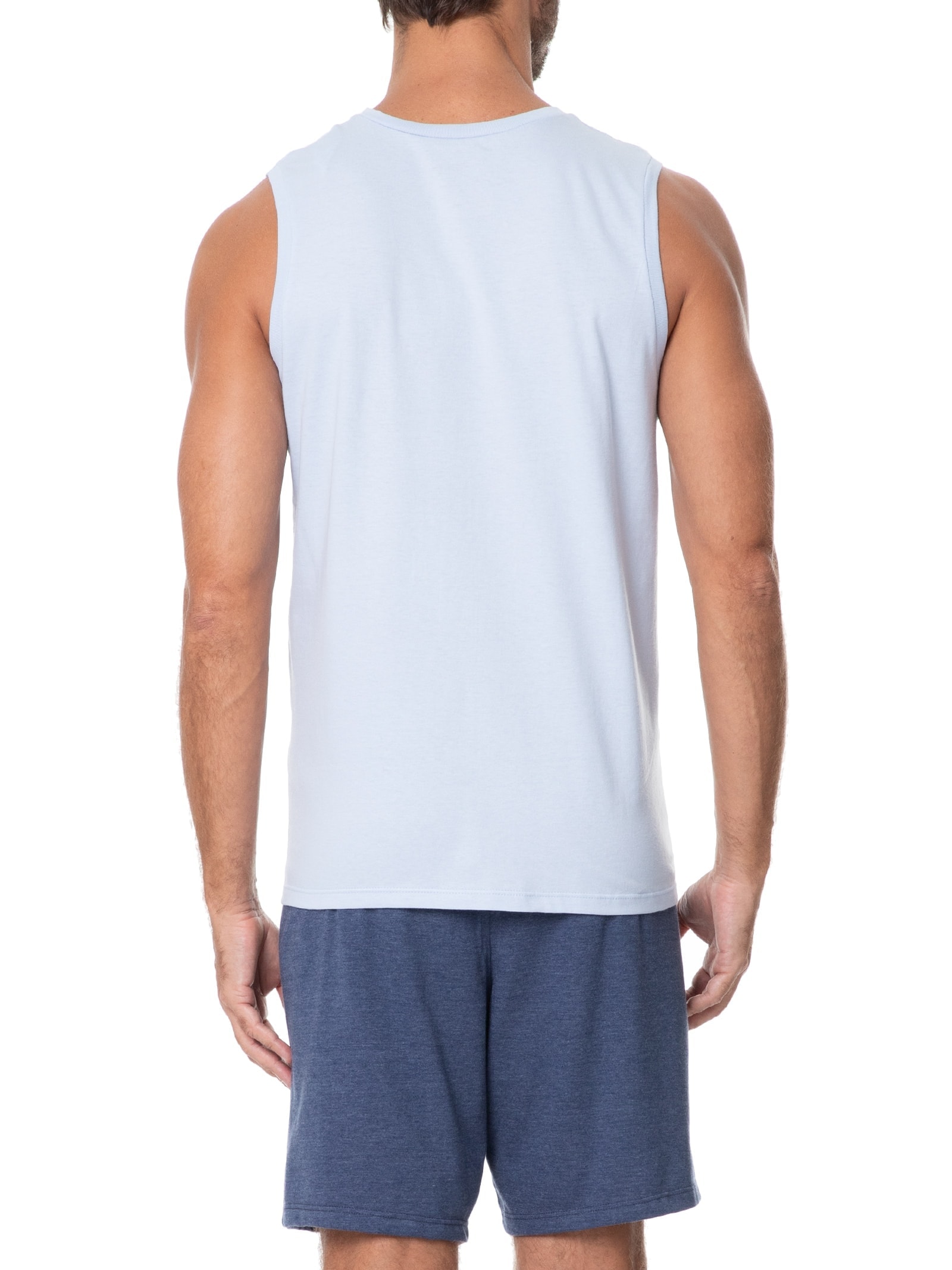 Pijama Masculino Sem Mangas Azul Hering Intimates