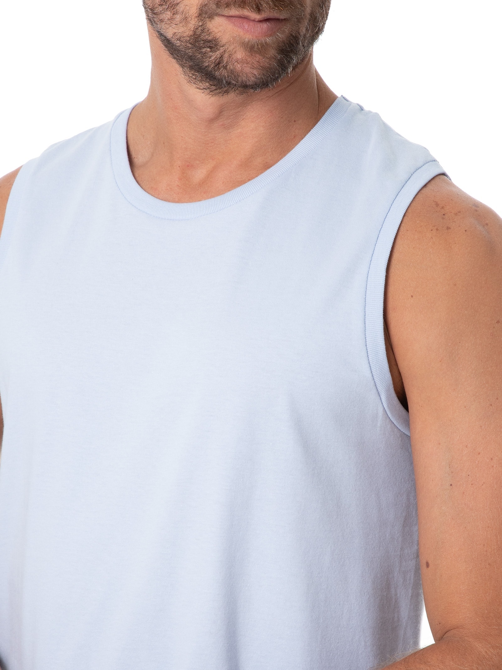 Pijama Masculino Sem Mangas Azul Hering Intimates