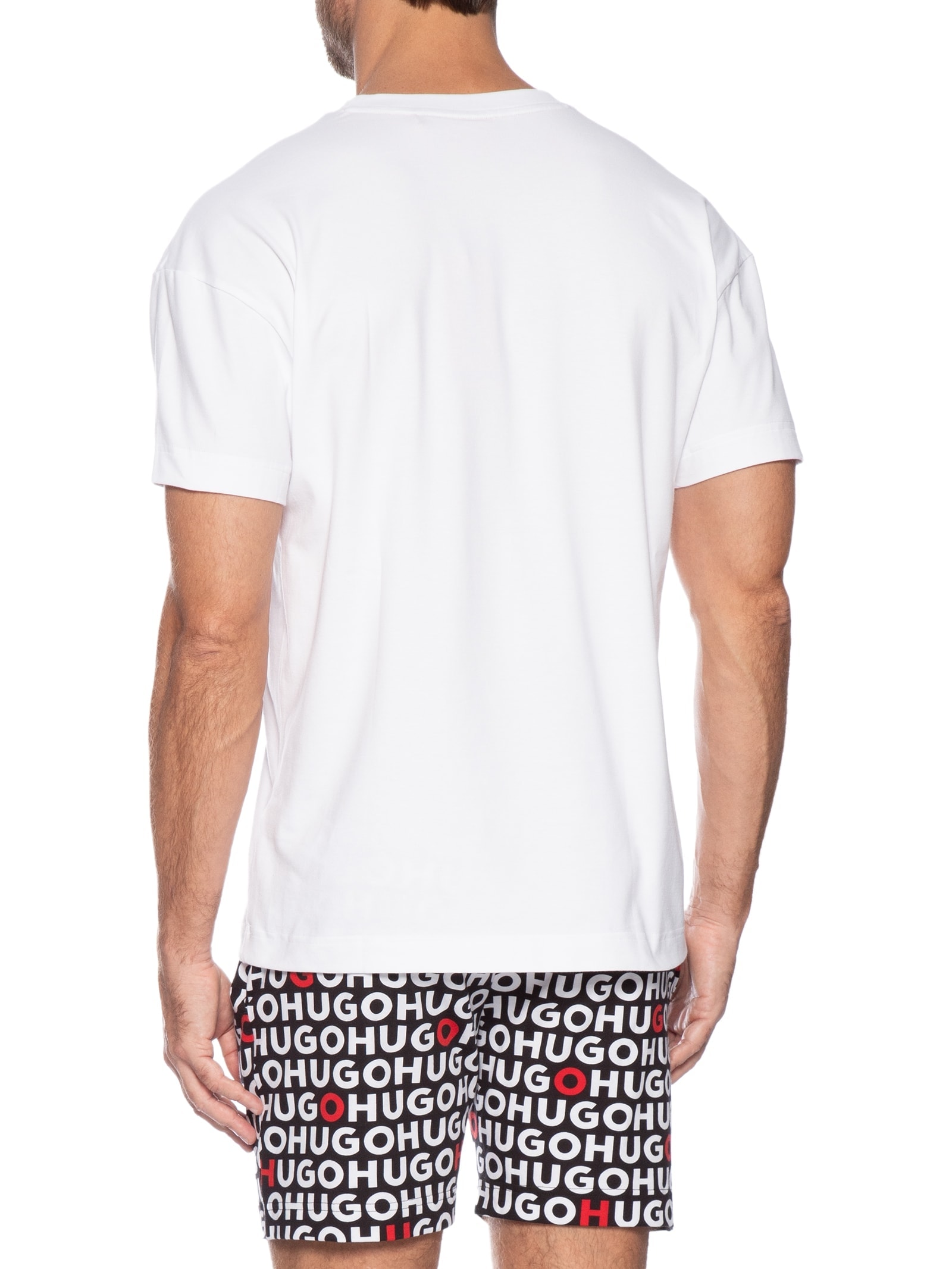 Pijama Masculino Tortuga Short Set Preto Hugo