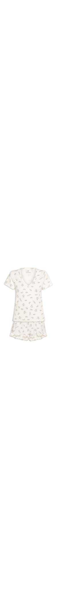 Pijama MM Feminino - Bege