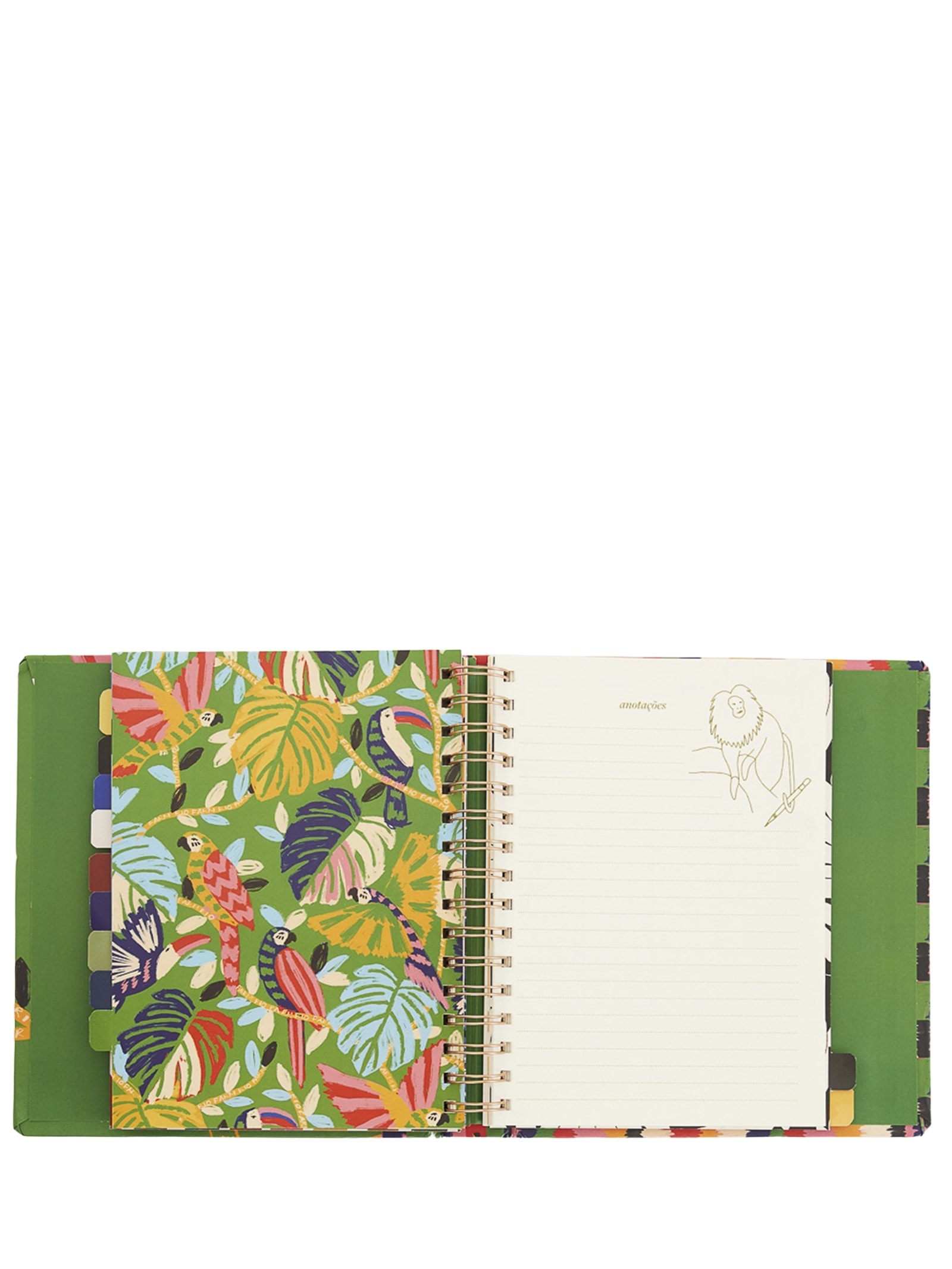 Planner Bosque Dos Pássaros Verde Farm Etc