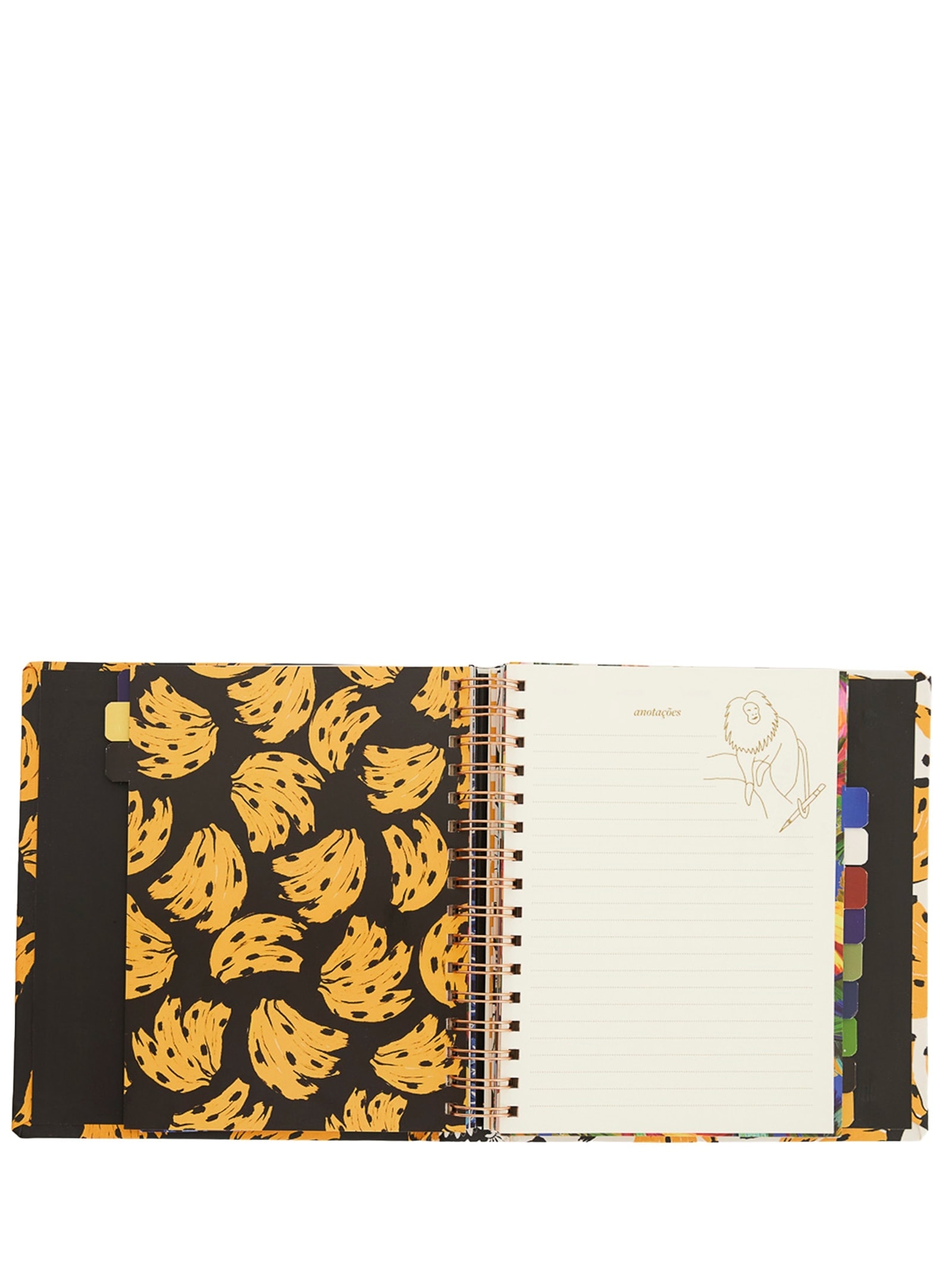 Planner Bossa Banana Preto Farm Etc