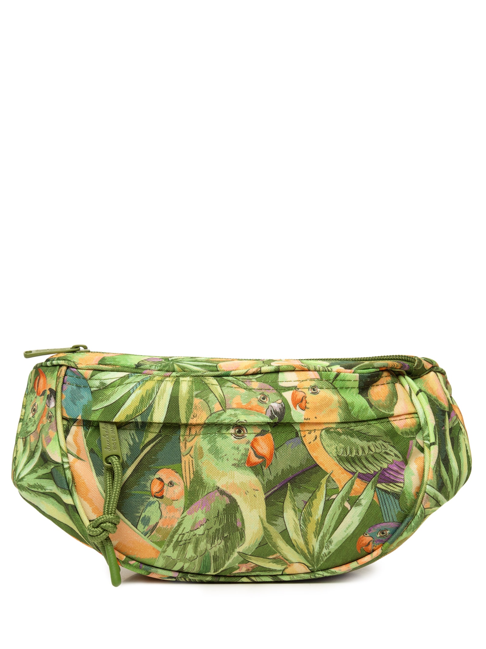 Pochete Feminina Dengo Floresta De Passarinho Verde Farm Etc