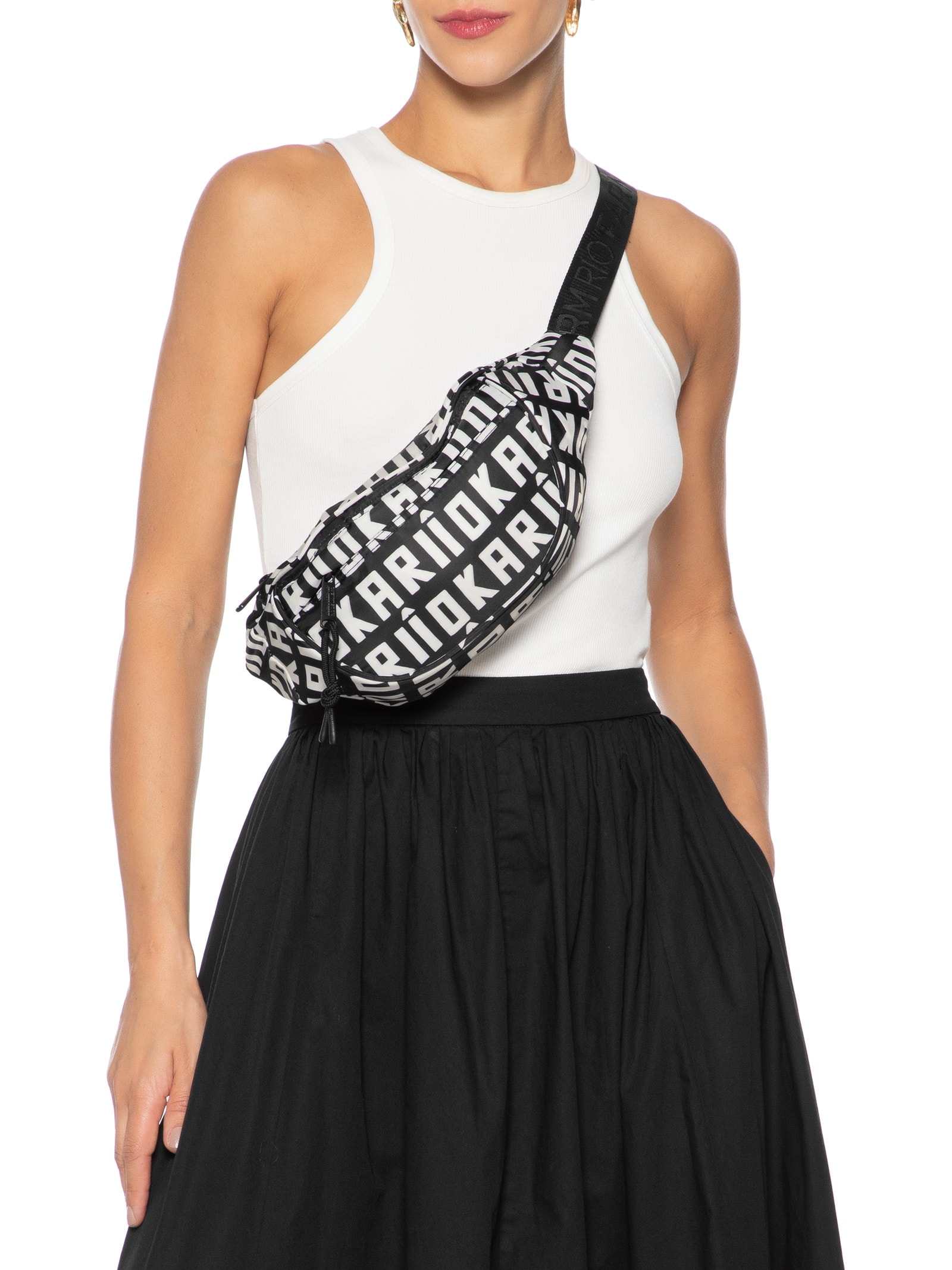 Pochete Feminina Dengo Kariioka Preto Farm Etc