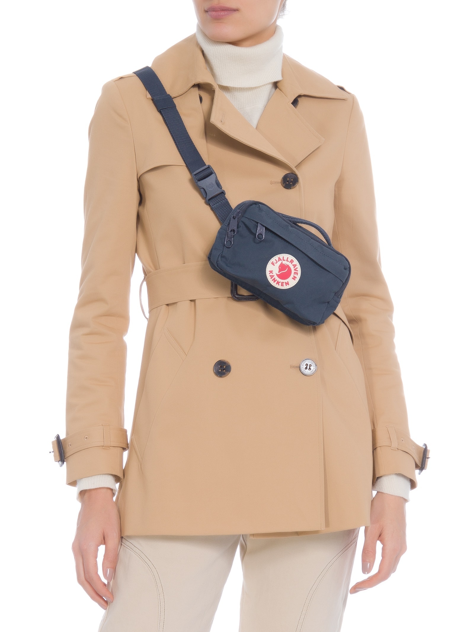 Pochete Unissex Kånken Hip Pack Azul Fjällräven