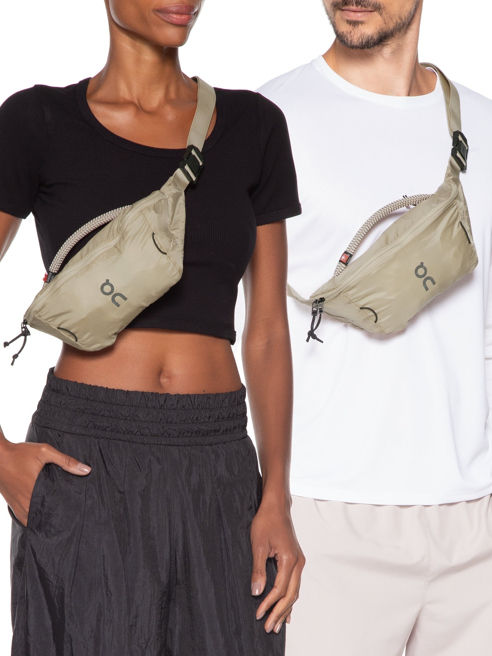 Pochete Unissex Waist Pack 2L Lite U Bege On Running