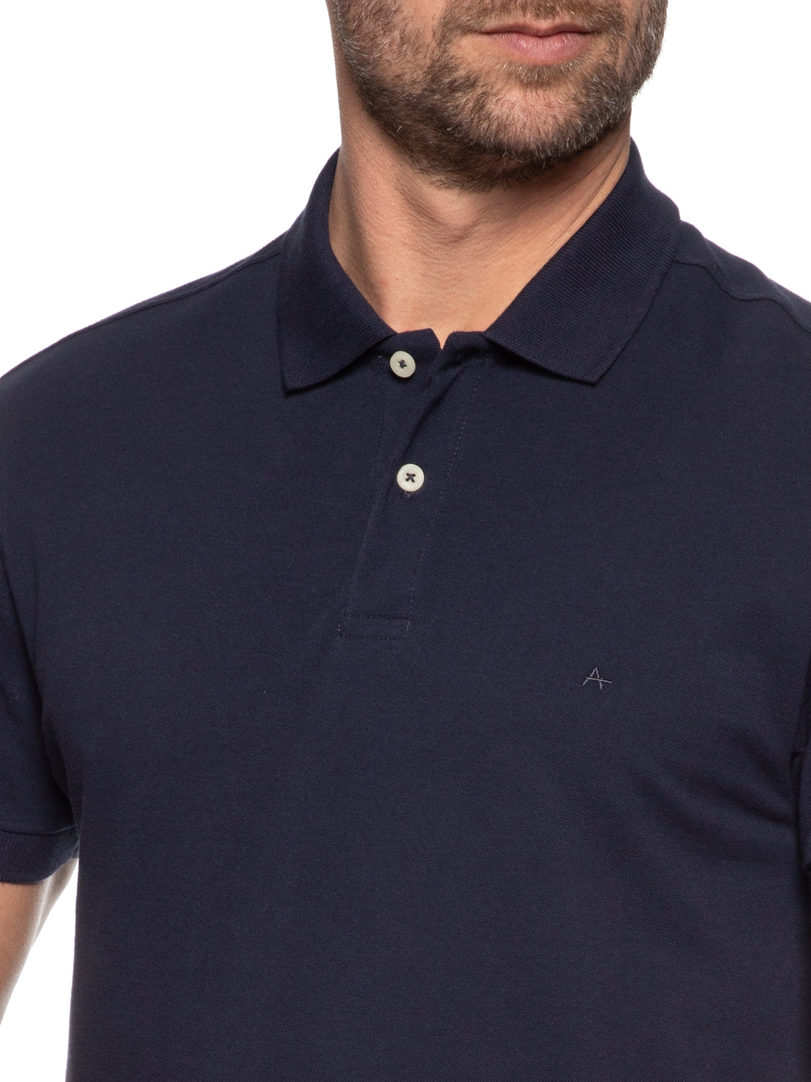 Polo Básica Piquet (PA) Azul Aramis