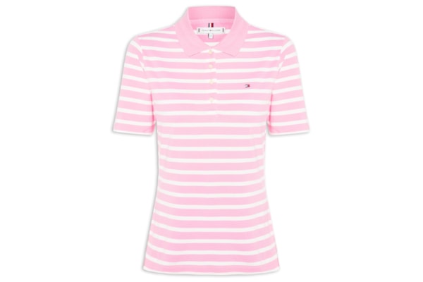 Pólo Feminina 1985 Regular Pique SS - Rosa