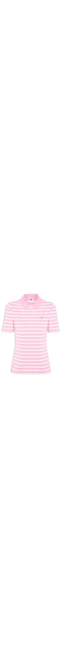 Pólo Feminina 1985 Regular Pique SS - Rosa
