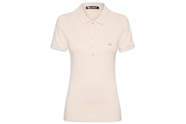 Polo Feminina - Bege