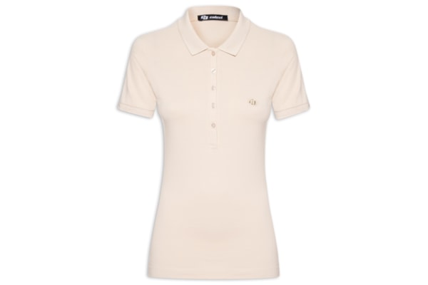 Polo Feminina - Bege