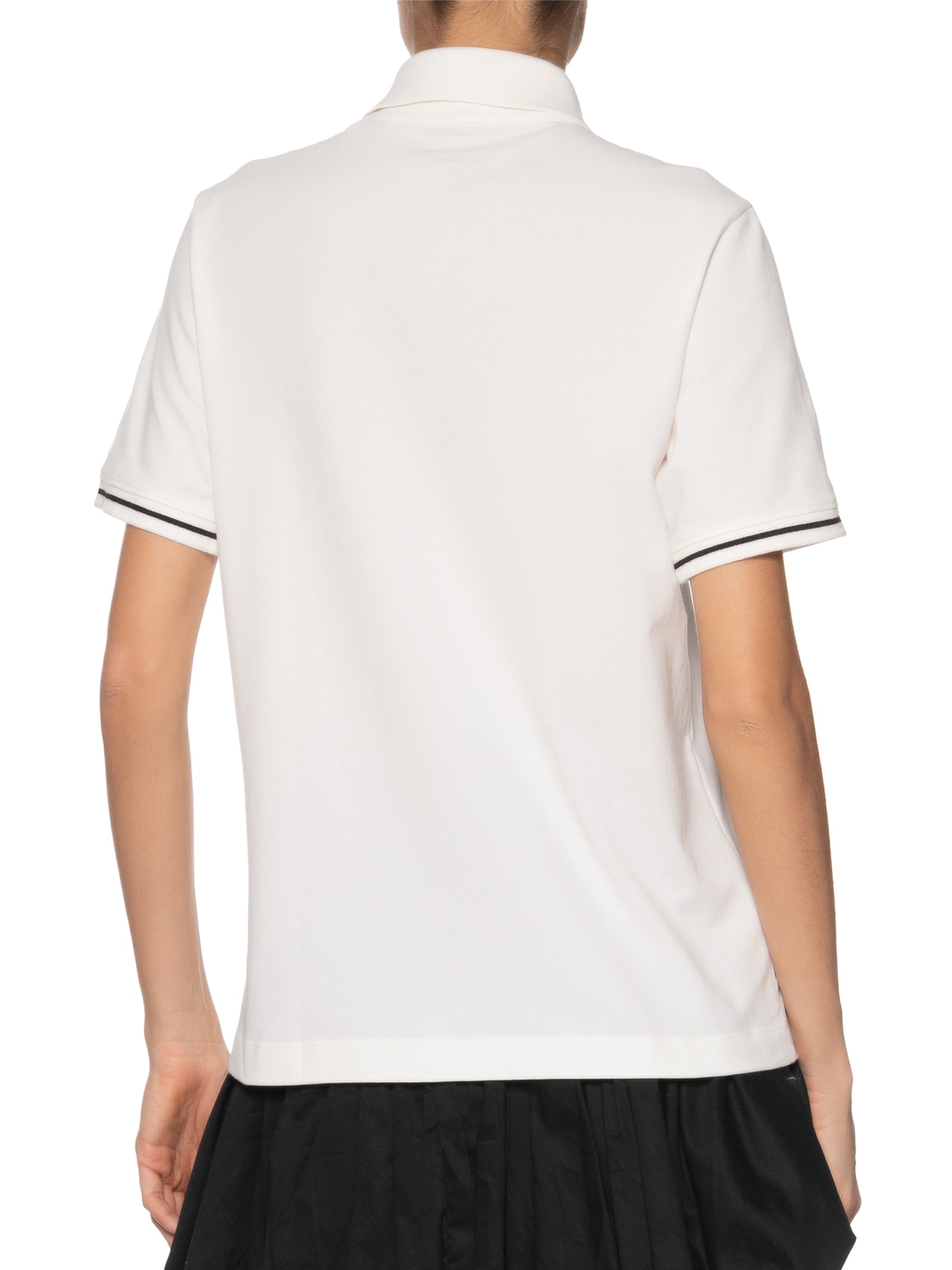 Polo Feminina Bordado Branco Dress To