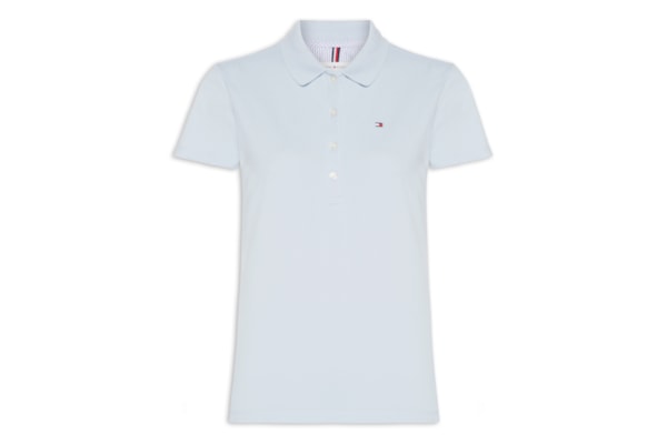 Polo Feminina Cotton Piquê Classic - Azul