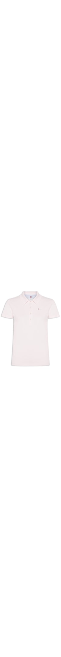 Polo Feminina Cotton Piquê Classic - Rosa
