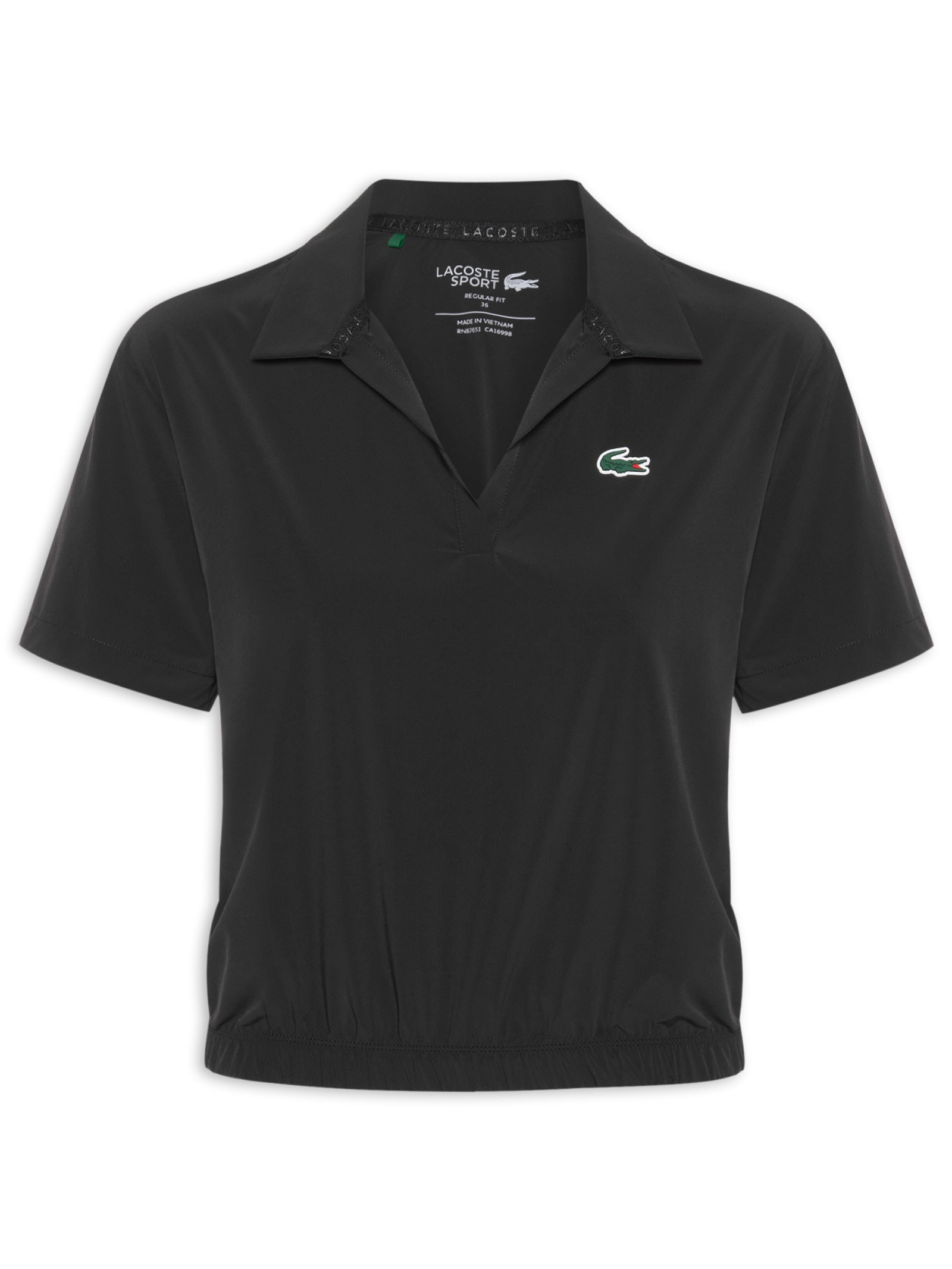 Polo Feminina Esportiva Ultra Dry Stretch - Preto - Lacoste