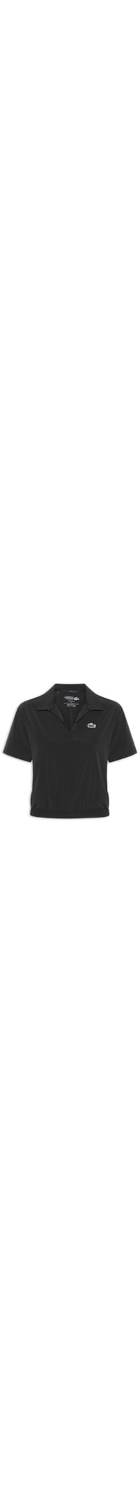 Polo Feminina Esportiva Ultra Dry Stretch - Preto
