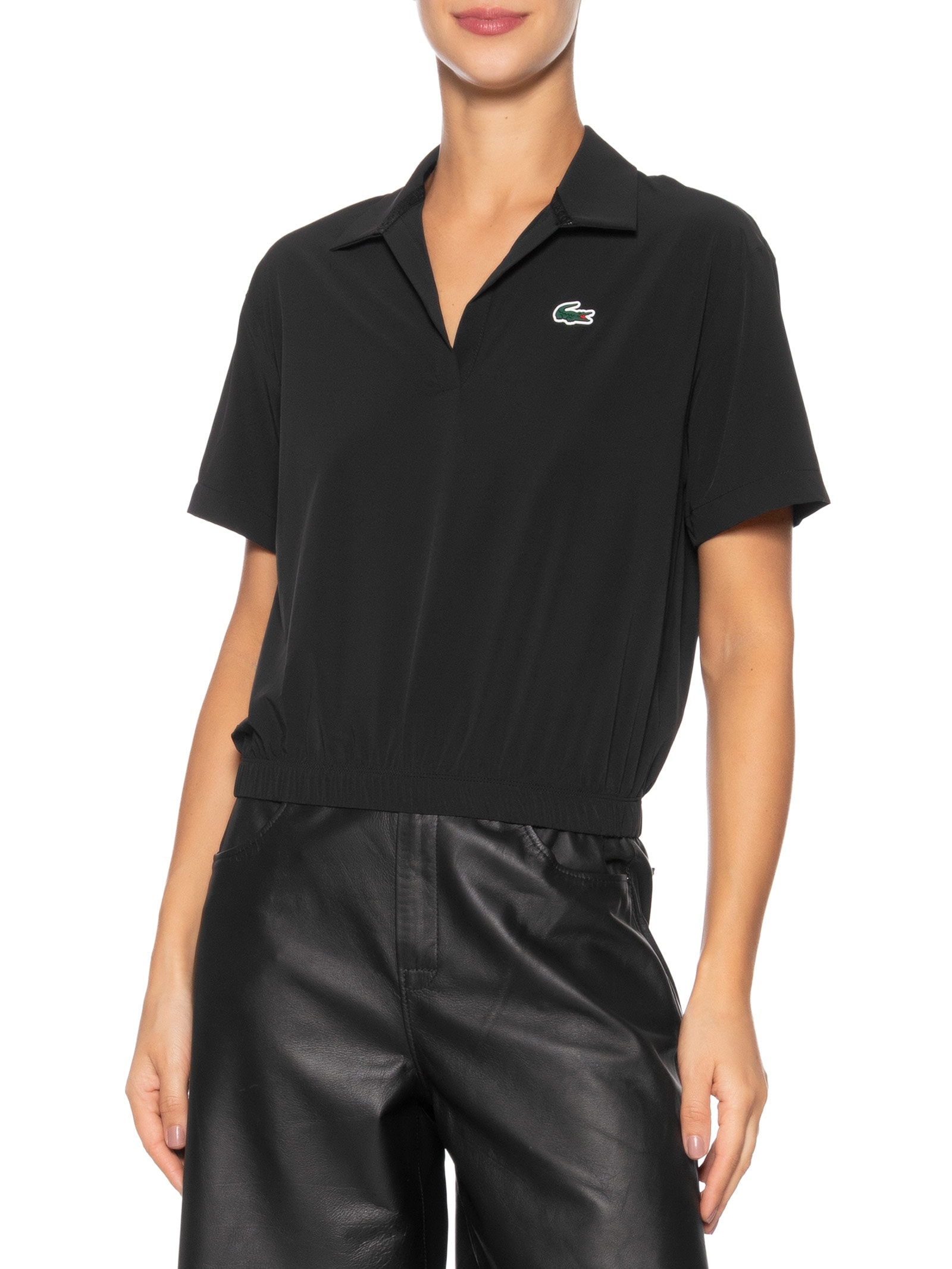 Polo Feminina Esportiva Ultra Dry Stretch - Preto - Lacoste