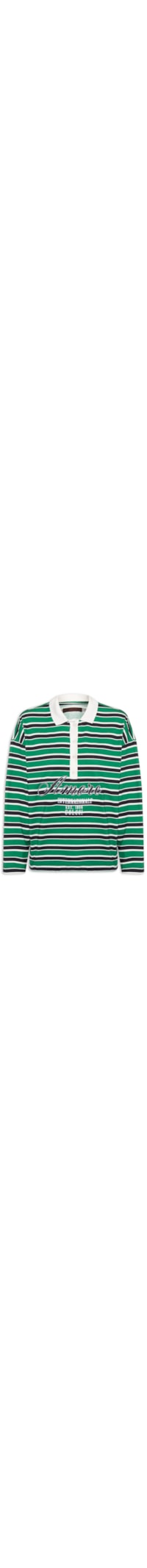 Polo Feminina Estampada - Verde