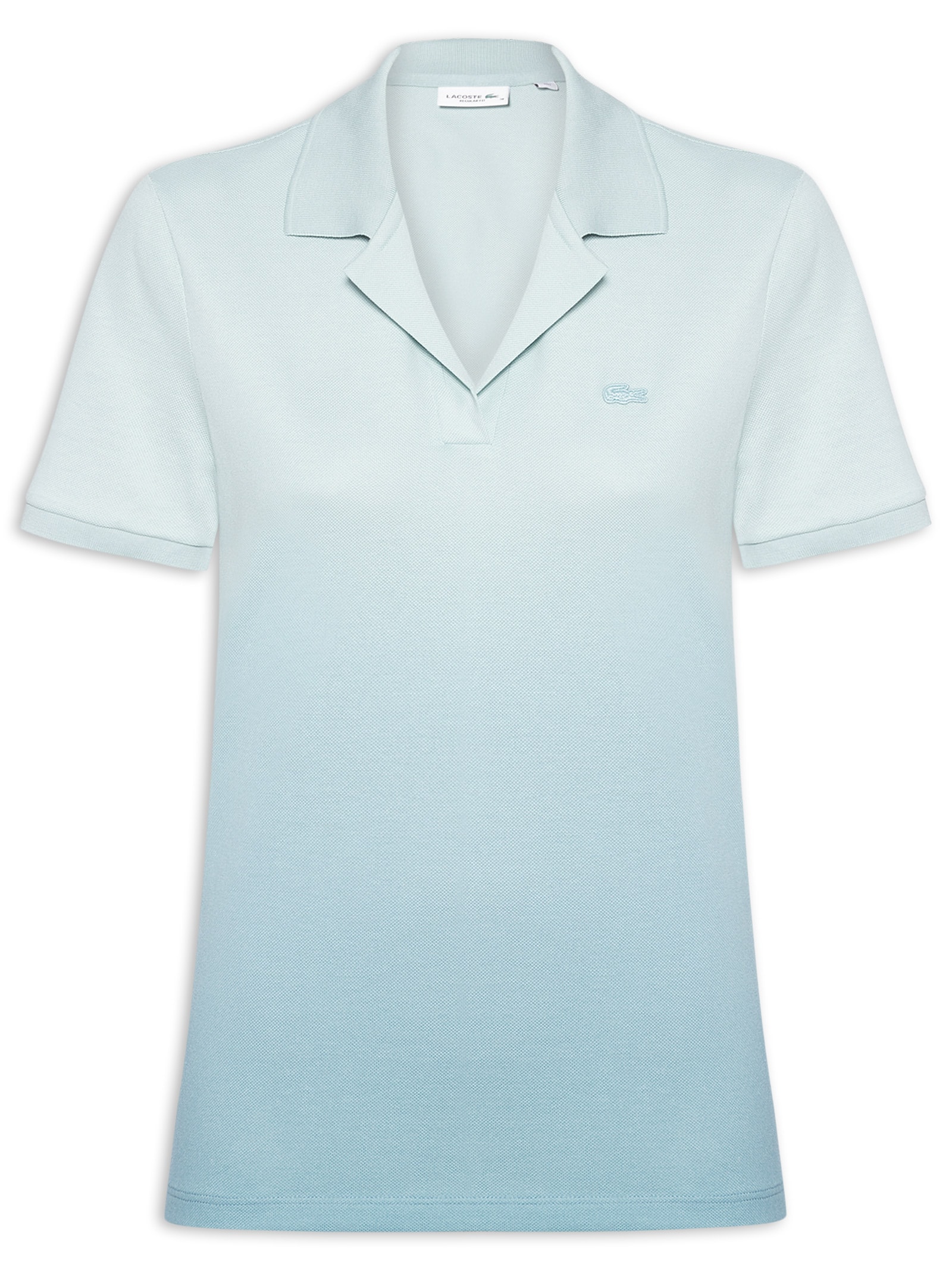 Polo Feminina Gradient Azul Lacoste
