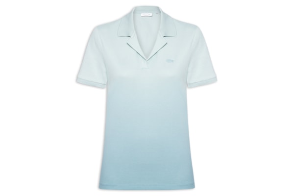 Polo Feminina Gradient - Azul