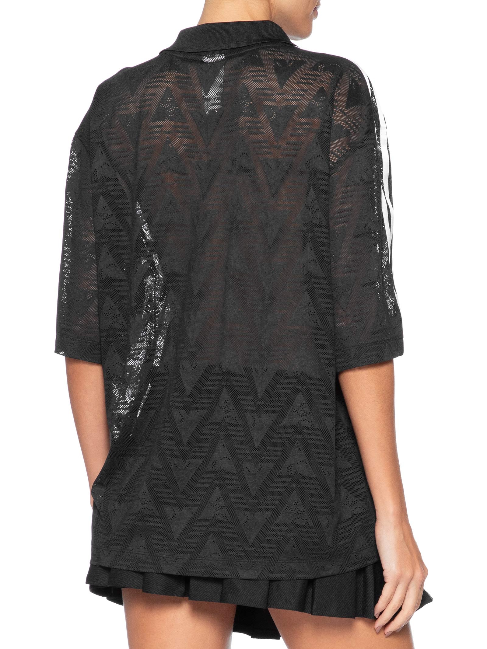 Polo Feminina Lace JSY Preto Adidas Originals