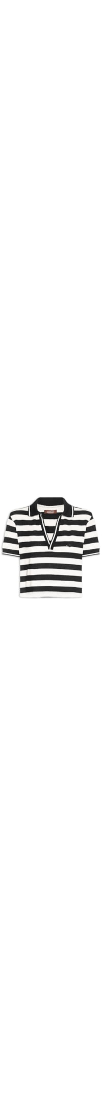 Polo Feminina Listrada - Preto