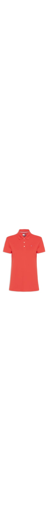 Polo Feminina Original Basic - Vermelho
