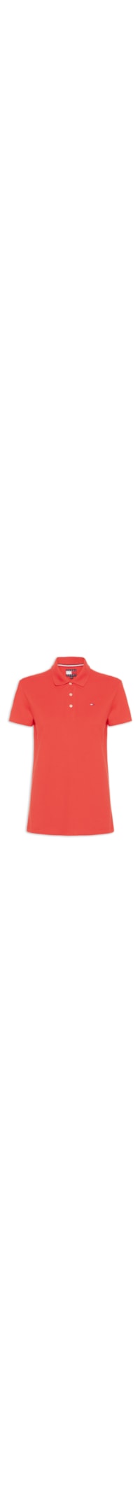 Polo Feminina Original Basic - Vermelho