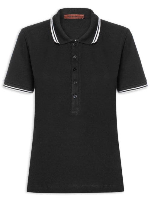 Polo Feminina – Preto