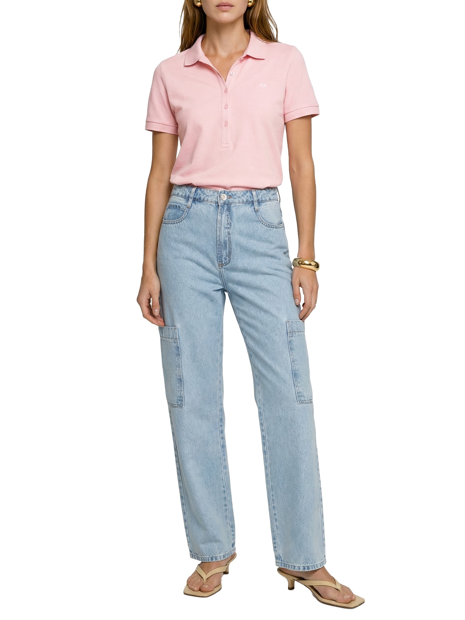 Pólo Feminina  Rosa Colcci