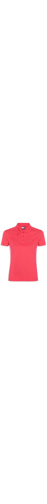 Polo Feminina Slim Essential - Rosa